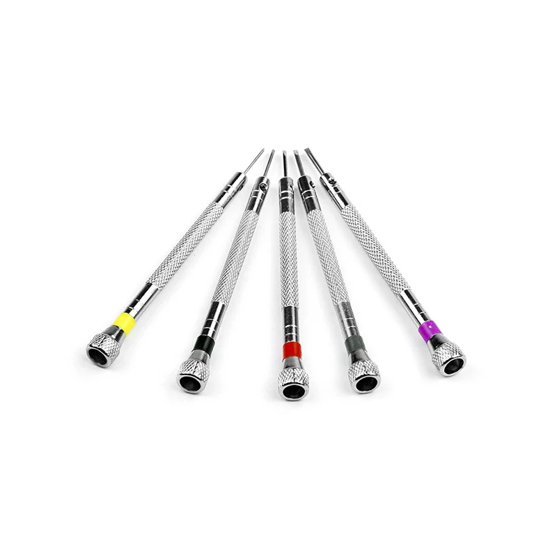 0.8-1.6mm Steel Screwdriver for Watch Repairing Portable Watch Tools Band with Mini Link Pins Watchmaker Tools Kits