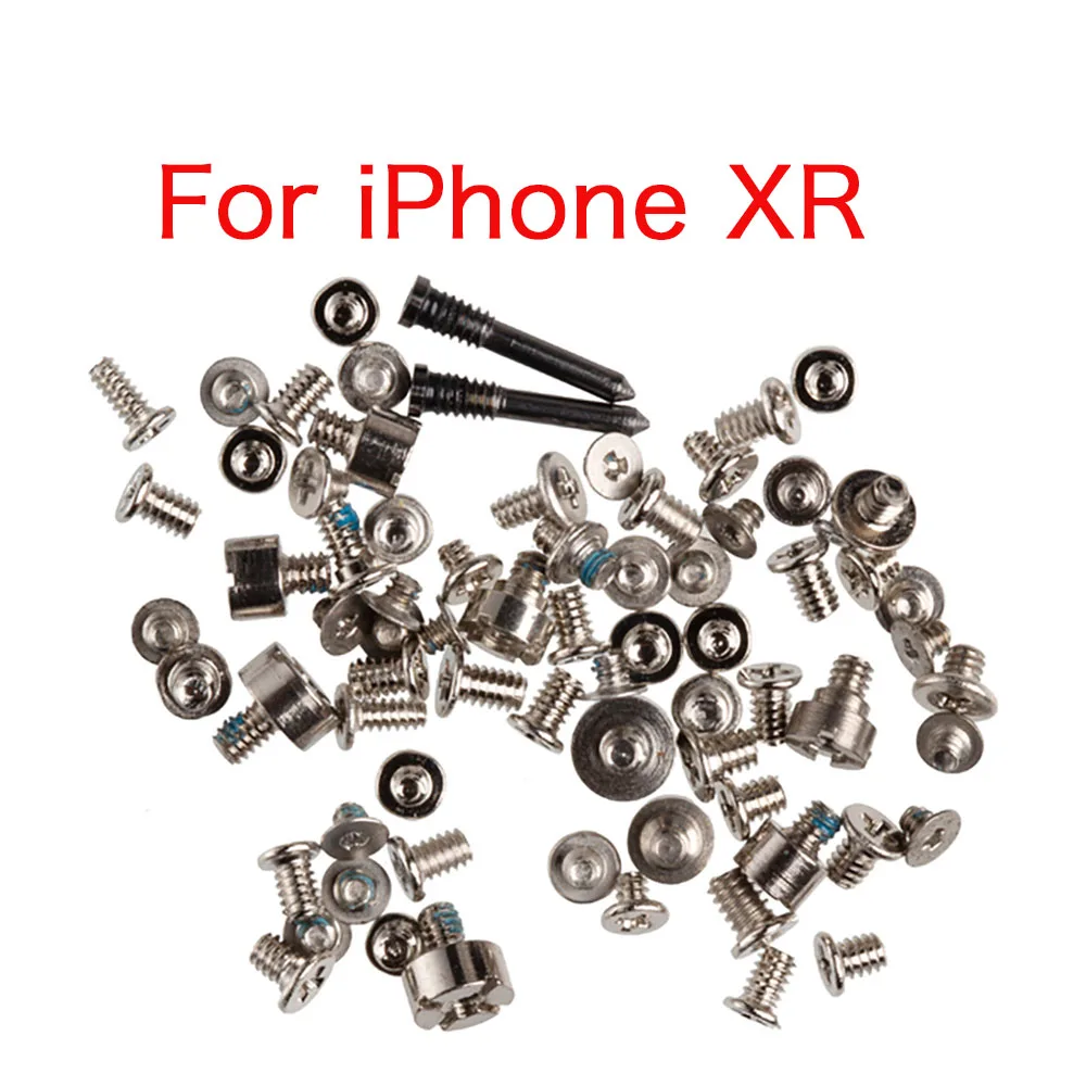 Full Set Inner Screws Kit For iPhone 7 8 Plus X XR XS 11 12 Pro Mini Max With Bottom Screws Replacement