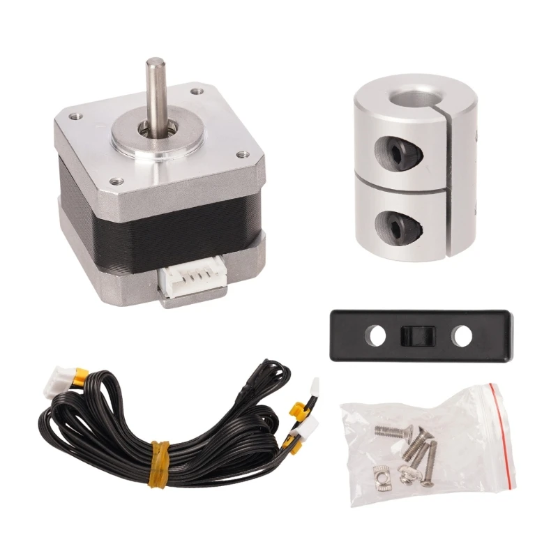 

Quality 42 34 Shaft Stepper Motor for CR10 Printers Easily Install Dropship