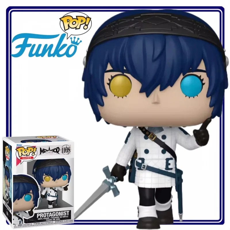 Коллекционные фигурки Funko POP Game Metaphor Fantasy Protagonist ReFantazio: модные игрушки и куклы для детей, подарки