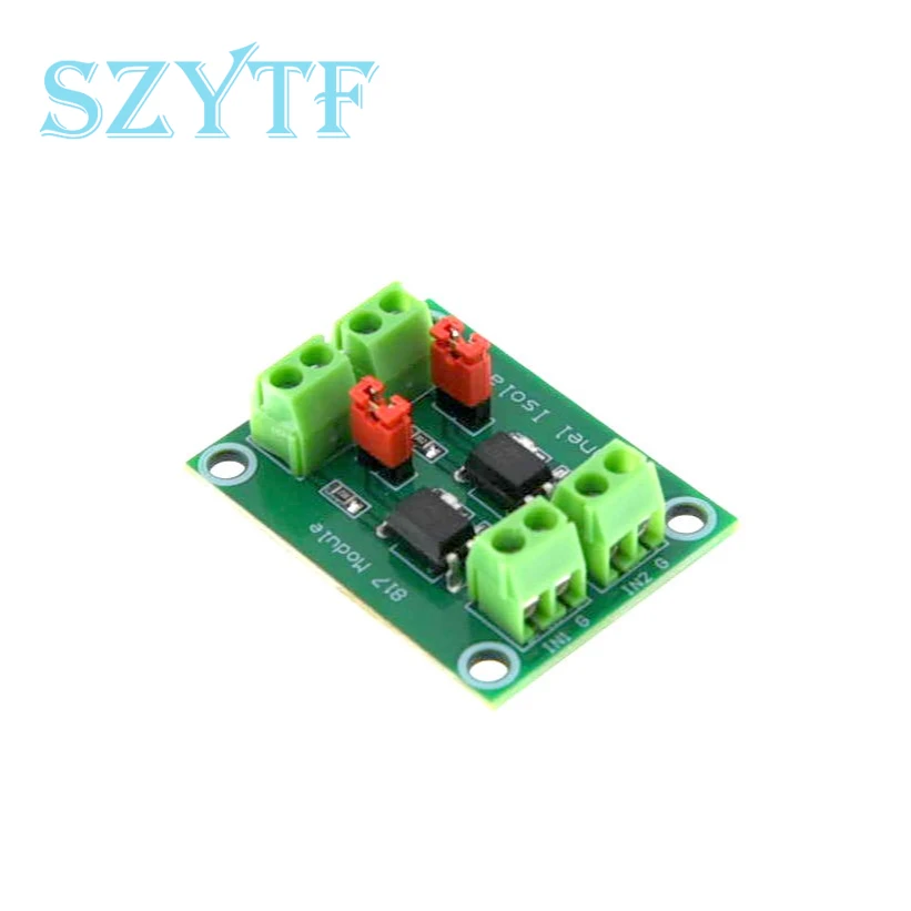 PC817 2 4 8 Channel Optocoupler Isolation Board Voltage Converter Adapter Module 3.6-30V Driver Photoelectric Isolated Module