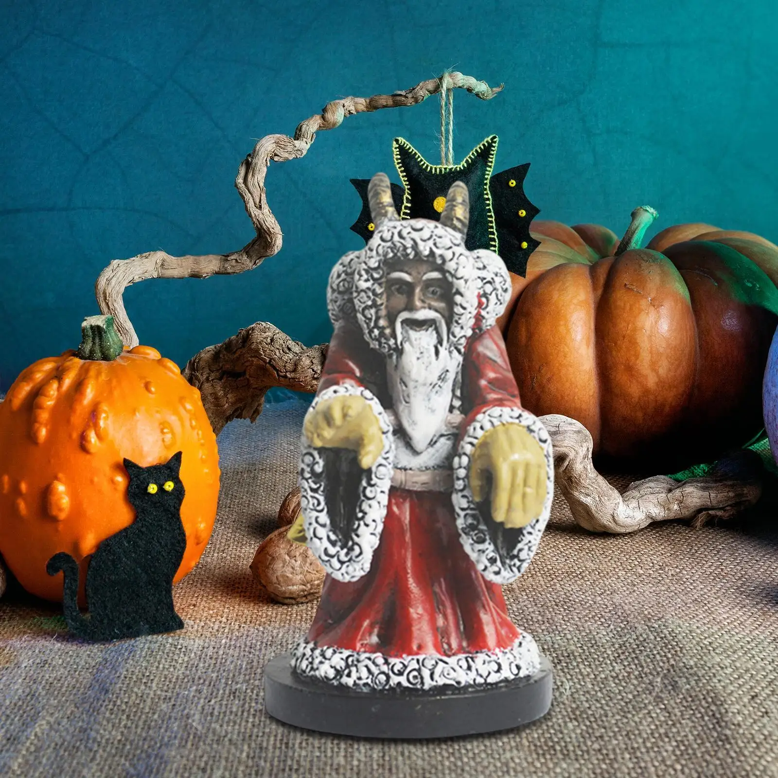 Halloween Statue Resin Sculpture Outdoor Decor Indoor Decorative Krampus