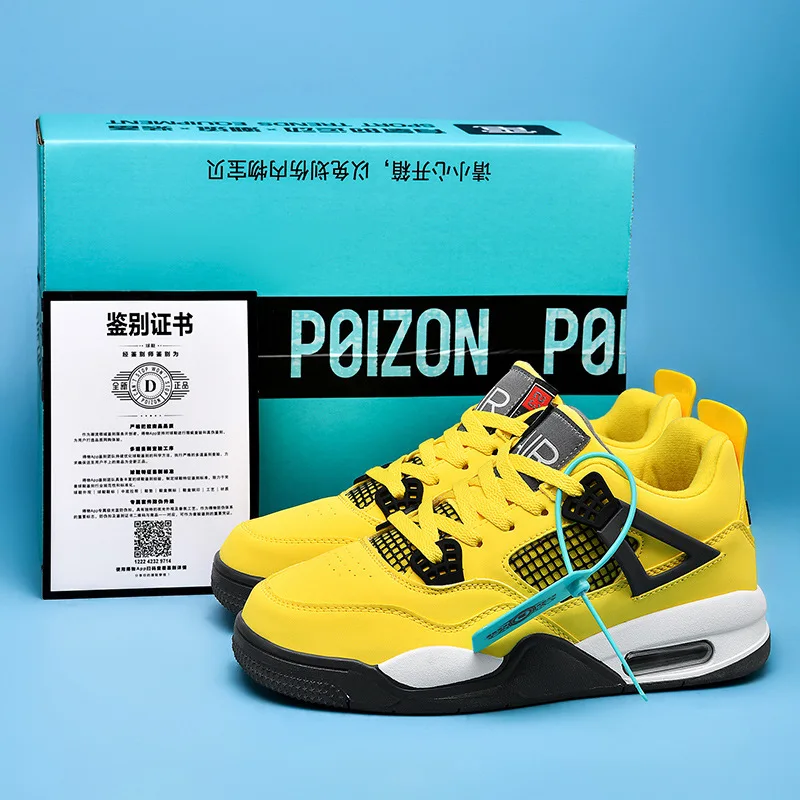 Zapatillas de Baloncesto Unisex con Plataforma, Cómodas, para Cemento, Estilo Casual Deportivo, con Suela de Goma y Punta Redonda, Modelo Black Cat