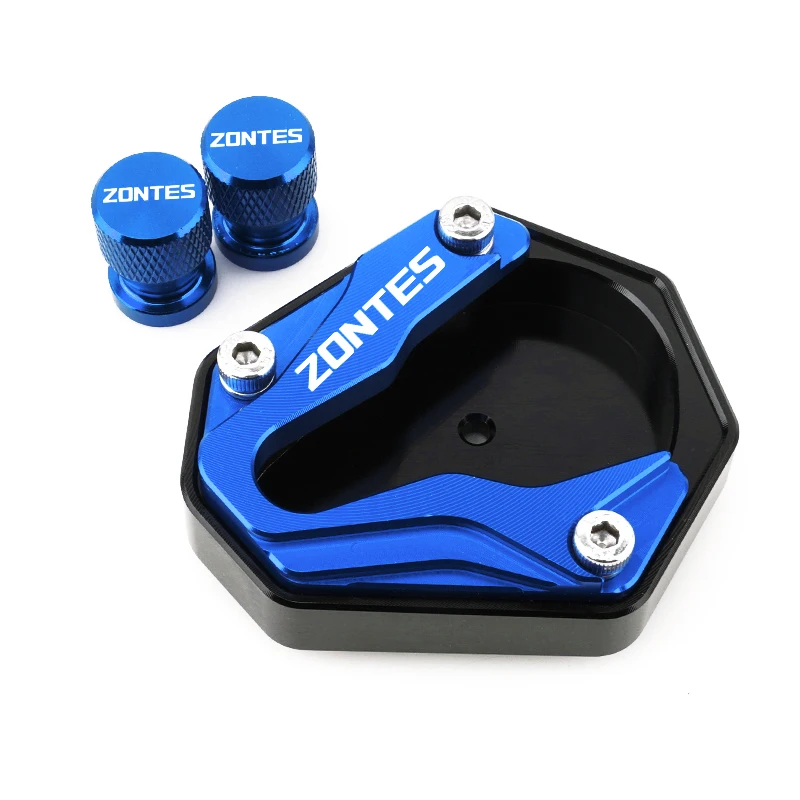 NEW For Zontes 350d 350m 368d 368m Zontes 350d CNC motorcycle parts bracket extension amplifier board support pad LOGO ZONTES