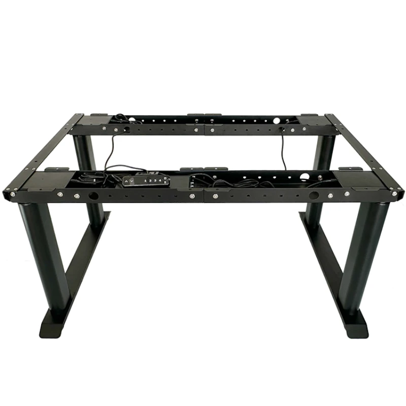 Electric computer desk boss lifting table lifting table company office four legs four motor table