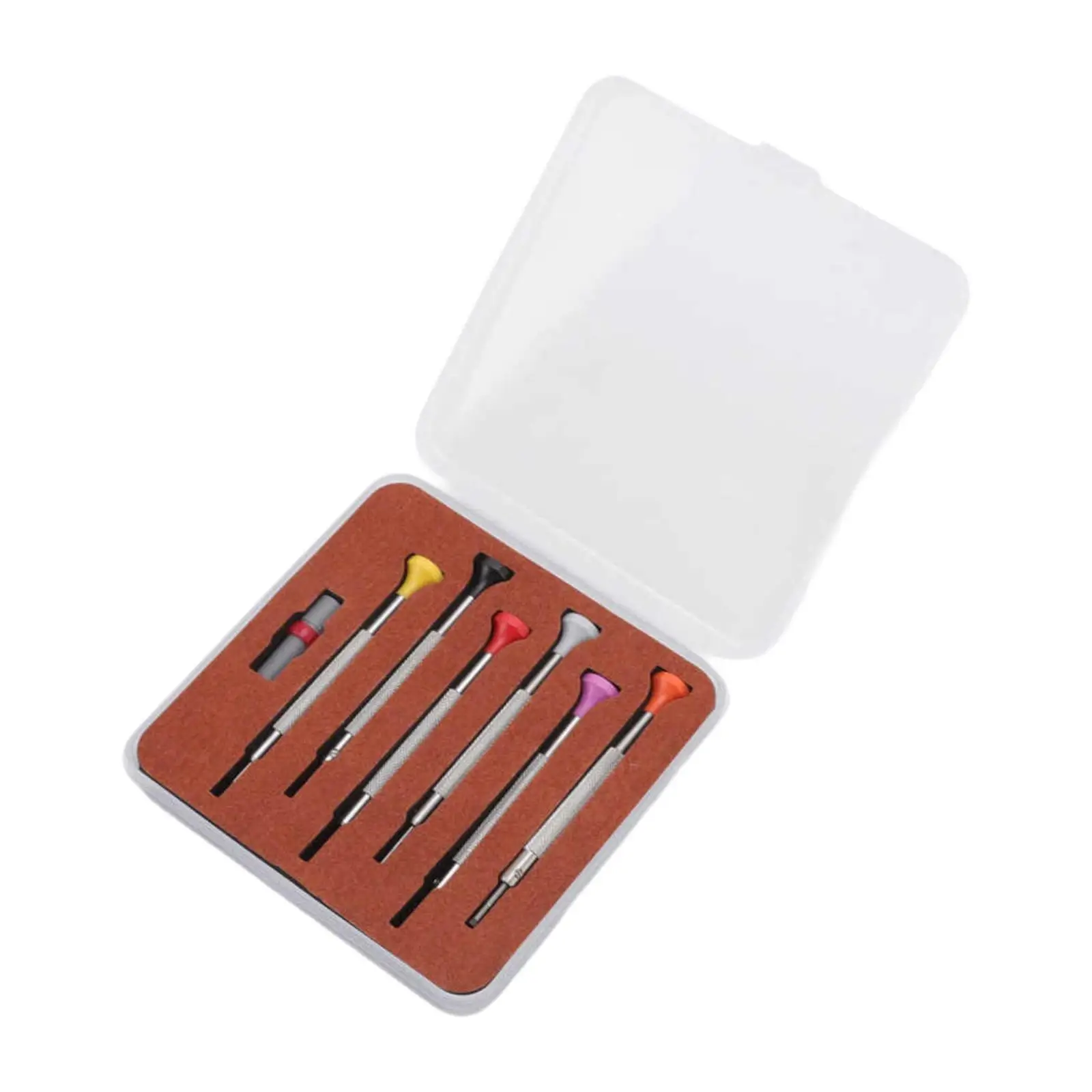 مجموعة مفكات الساعات أدوات صغيرة مفكات الساعات المعدنية لصانعي الساعات الإلكترونية وإصلاح النظارات ومستلزمات المجوهرات #2