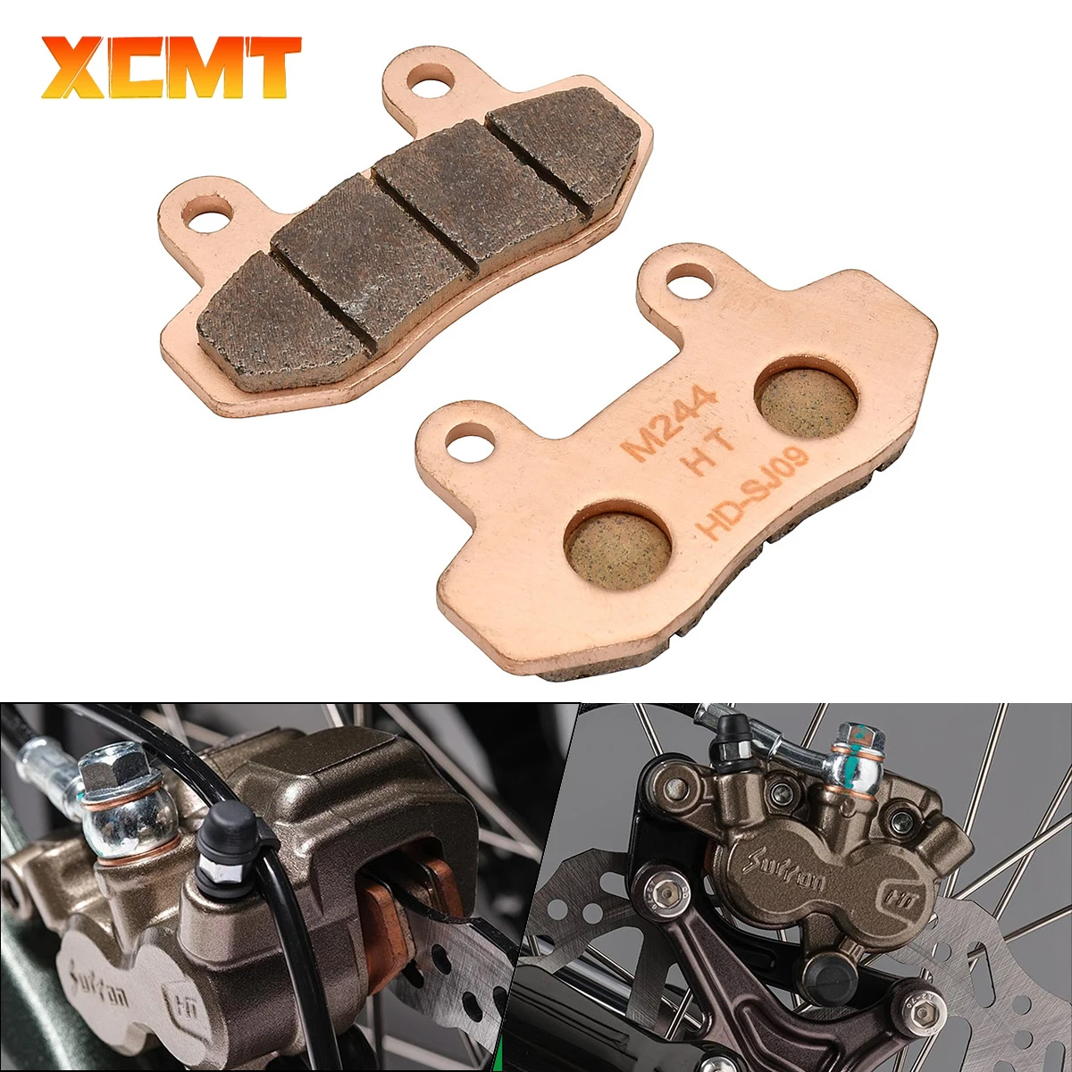 Electric Bike Motorcycle Front And Rear Brake Pads OEM Original Copper Based Sintering Enduro For Sur-Ron Surron Ultra Bee Parts