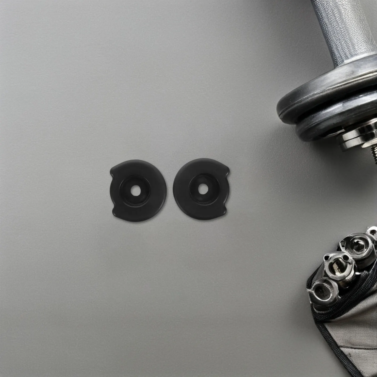 

2Pcs Fitness Equipment Accessories Guide Rod End Caps ABS Plastic Tube Plugs Sliding Machine Parts Home Gym Replacement