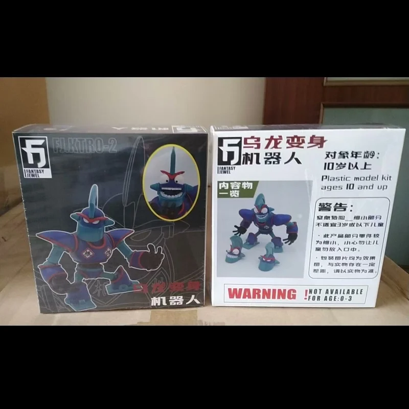 [In Stock] Genuine Fj Oolong Transformation Robot Mobile Doll Figure Model Collection Ornament Toy Boy Birthday Gift