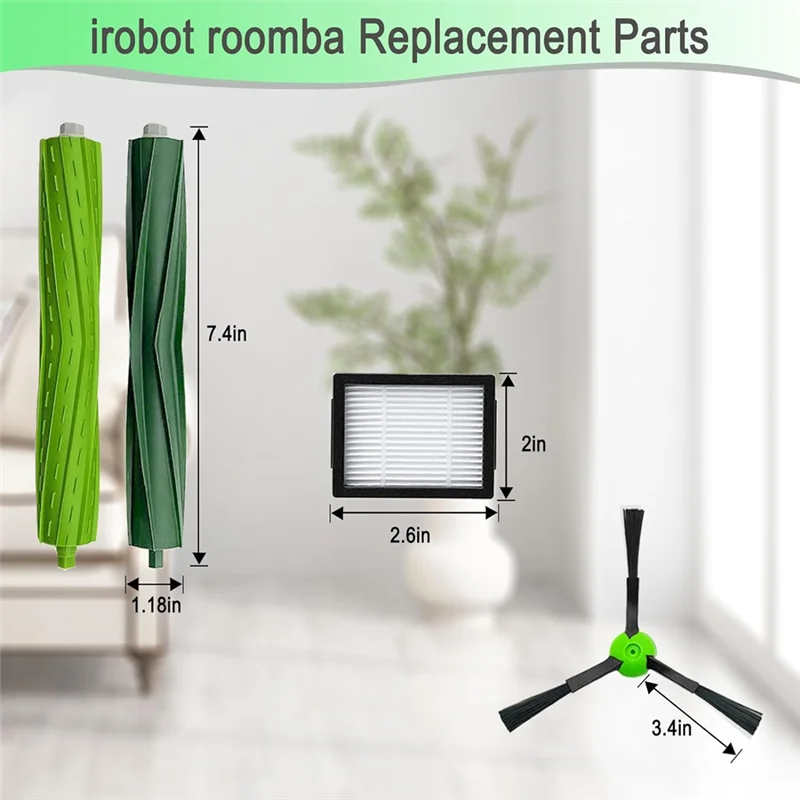 Eas-para irobot roomba i8 i8 + i7 i7 + i6 i6 + i4 i3 i3 + plus j7 e5 e6 e7 i & e & j série aspirador de pó escovas filtro peças accessori