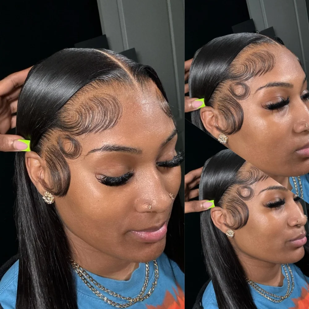 

15A 13x6 Real HD Lace Front Human Hair Wig Glueless Wigs Brazilian 100% Human Hair HD Lace Wigs For Women Millionaire Queen