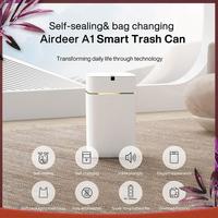 Self Sealing And Self-Changing Smart Trash Can Motion Sensor Trash Can Touchless Garbage Can With Lid
