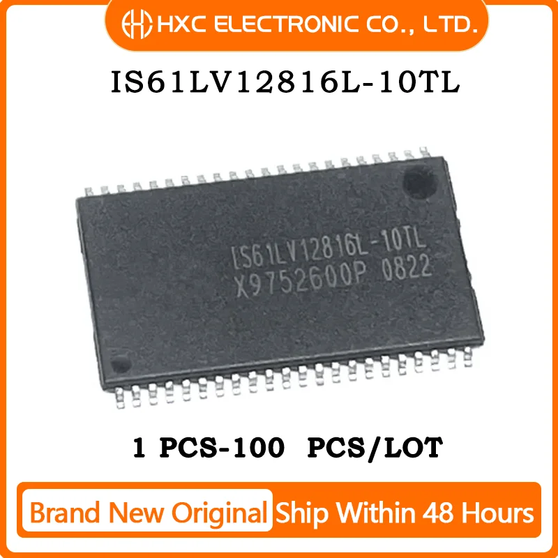 

1PCS/10PCS/50PCS/100PCS IS61LV12816L-10TL Brand New Original IC Chip