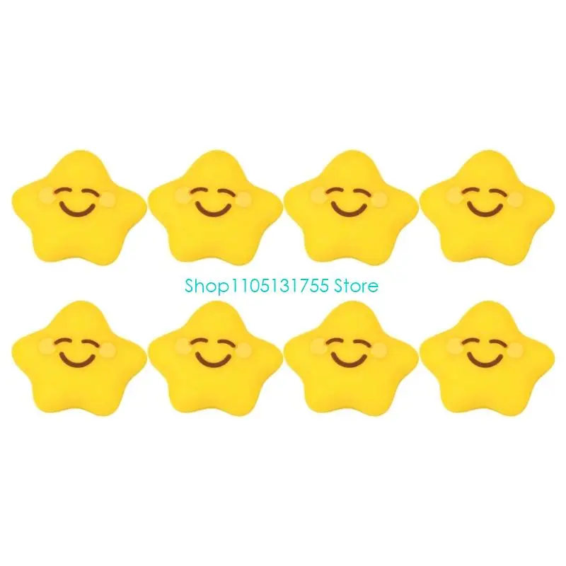 K0EF Tennis String Gear Dampener, Star Face Accessory for Light Carry Use