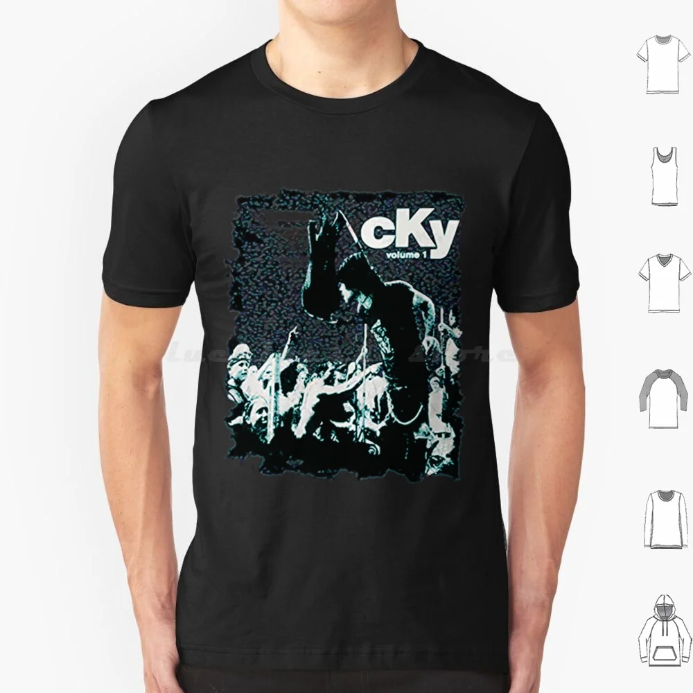 

Музыкальная футболка Cky _ S Volume 1, хлопковая мужская и женская футболка с принтом «сделай сам», музыкальная футболка