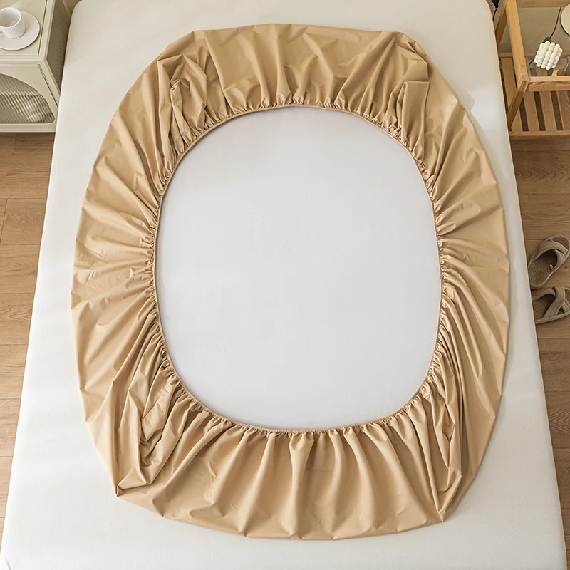 100% Waterproof Mattress Cover Protector Adjustable Non-slip Bed Fitted Sheet With Elastic Band for King Queen 90/140/160/200