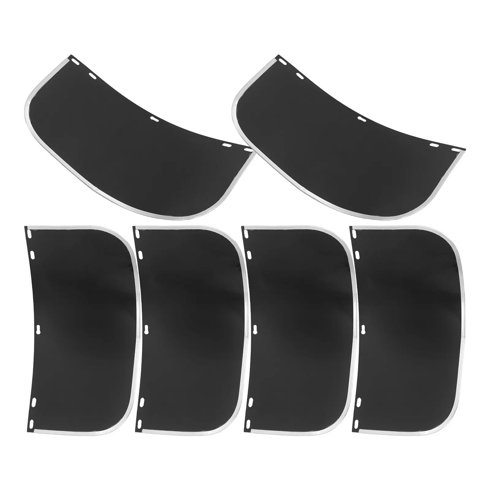 

6Pcs Welding Protective Cover Lens Replacement High Transparency Impact Resistant Anti- for Grinding Cutting