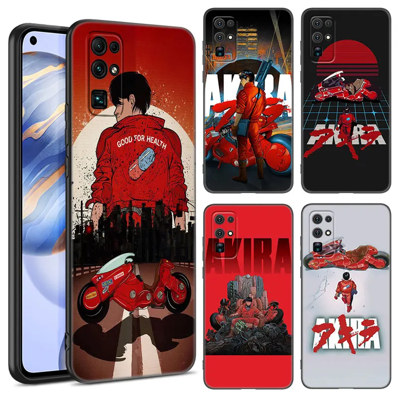 Akira 1988 Film Black Phone Case For Huawei Honor 70 90 Lite X40 GT X50 i X5 Plus X6A X6S X7A X8A X8B X6 X7 X8 X9 4G X9A X9B 5G