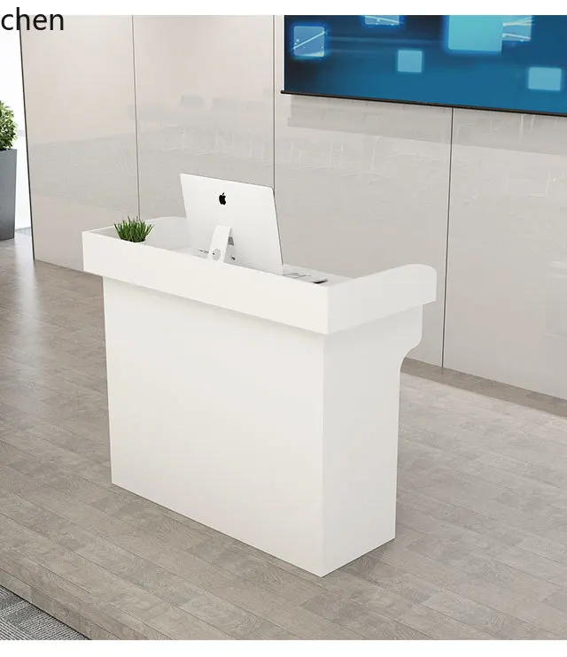 HT Lecture Reception Desk Simple Modern Lecture Table Emcee Hosting Desk Reception Desk