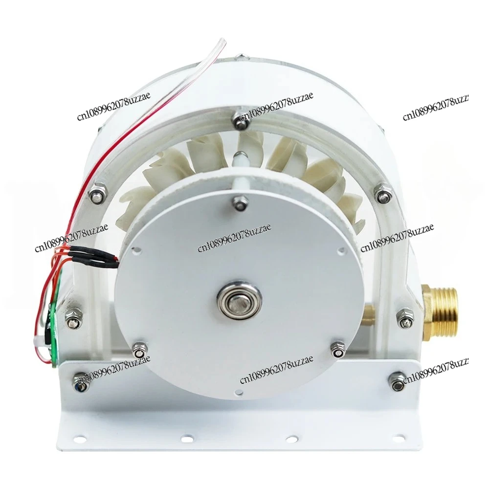 Pelton Hydroelectric Generator Disc Type Ironless Generator High Efficiency Water Wheel Bucket Wheel DIY Hydraulic Generator