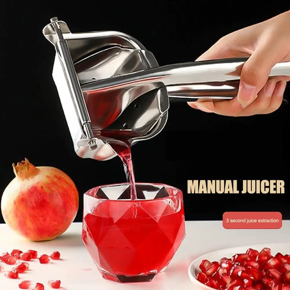 1PCS Stainless Steel Fruits Juicer Squeezer Lemon Manual Machine Tool Hand Orange Citrus Press Kitchen X8P6