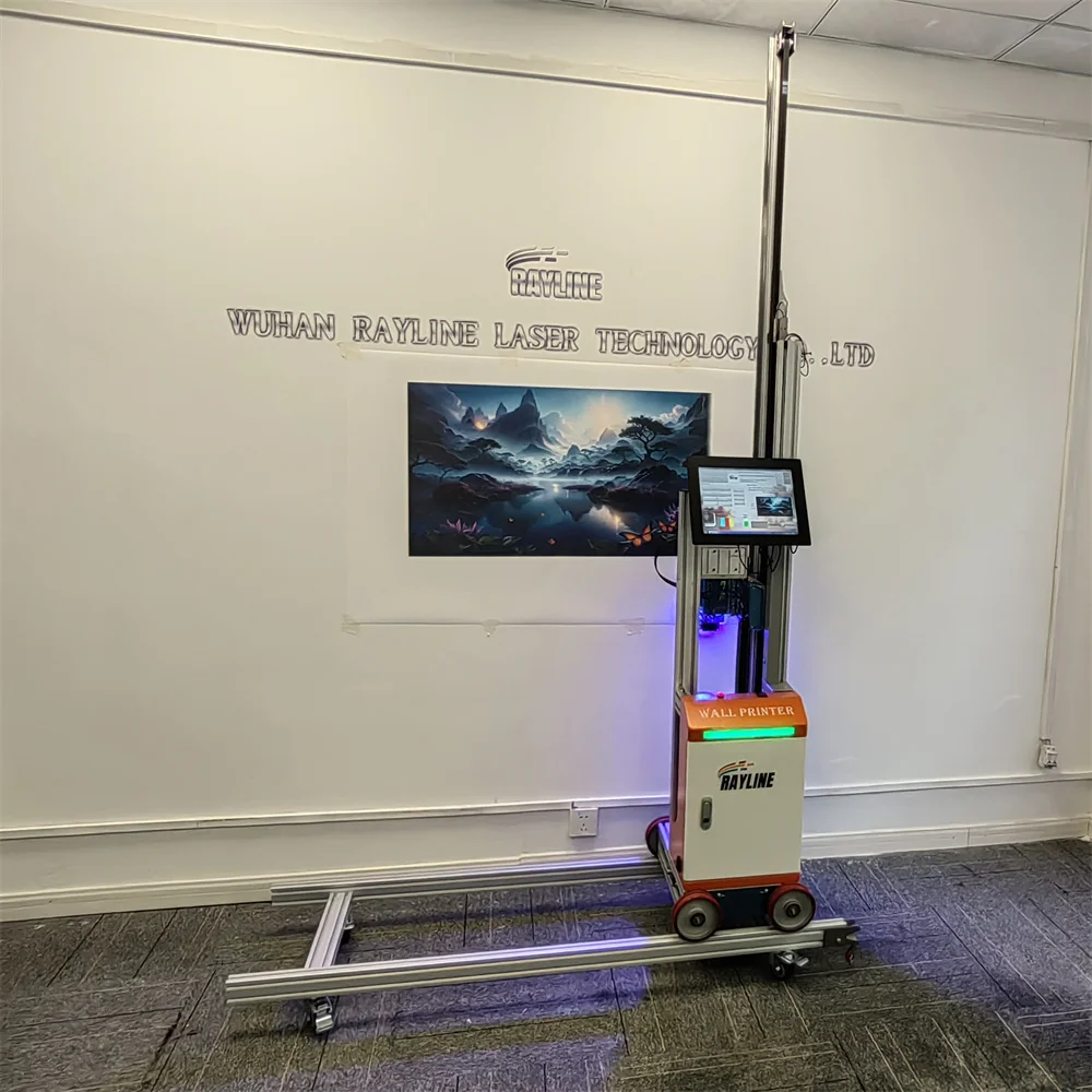 自動AI 4K壁掛けダブルヘッドデスクトップ印刷機金属紙木材大判UVフラットベッドプリンター