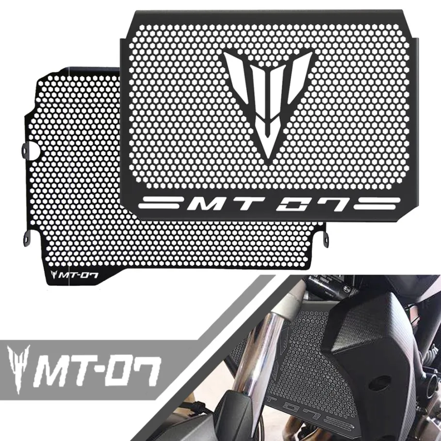 

Radiator Guard Protector Grille Cover Water Tank Protection Motorbike FOR Yamaha MT-07 MT07 MT 07 17 2023 FZ-07 FZ07 YZF-R7 2024