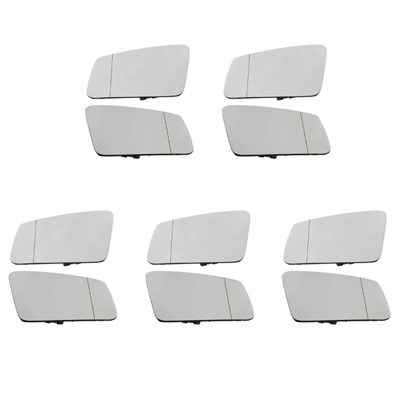 10X Heated Wing Mirror For Mercedes Glass W204 W212 S/C/E-Class Pair R+L) 2128101721 2128101821