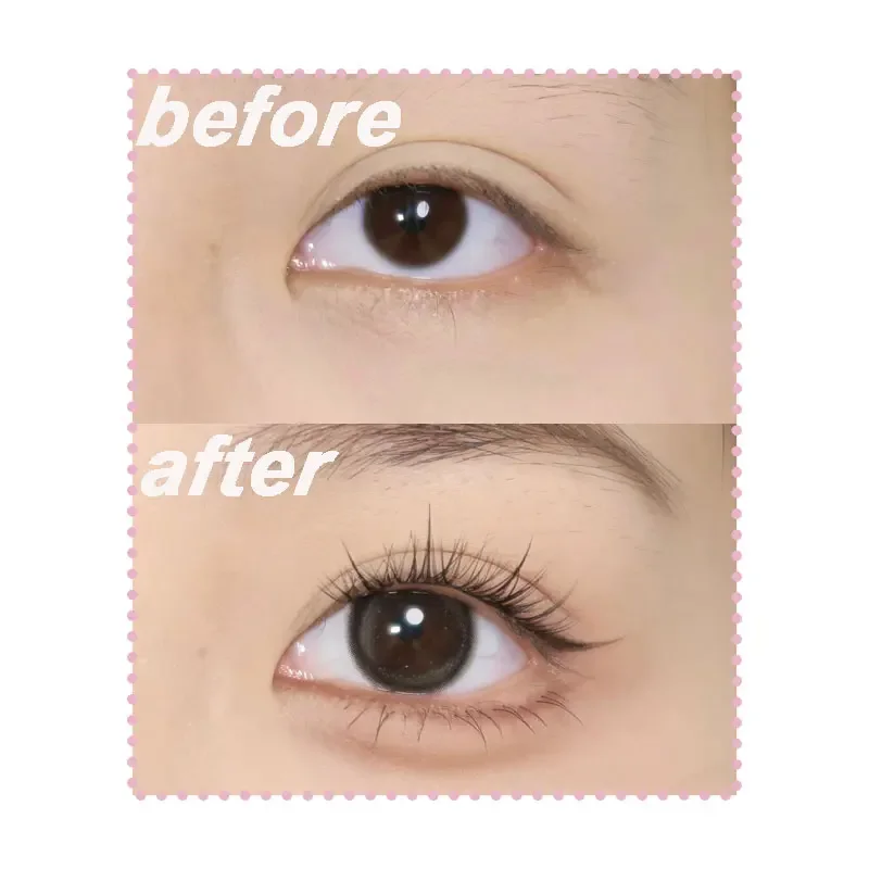 Natural DIY Individual Eyelash Clusters, 1-1.5cm