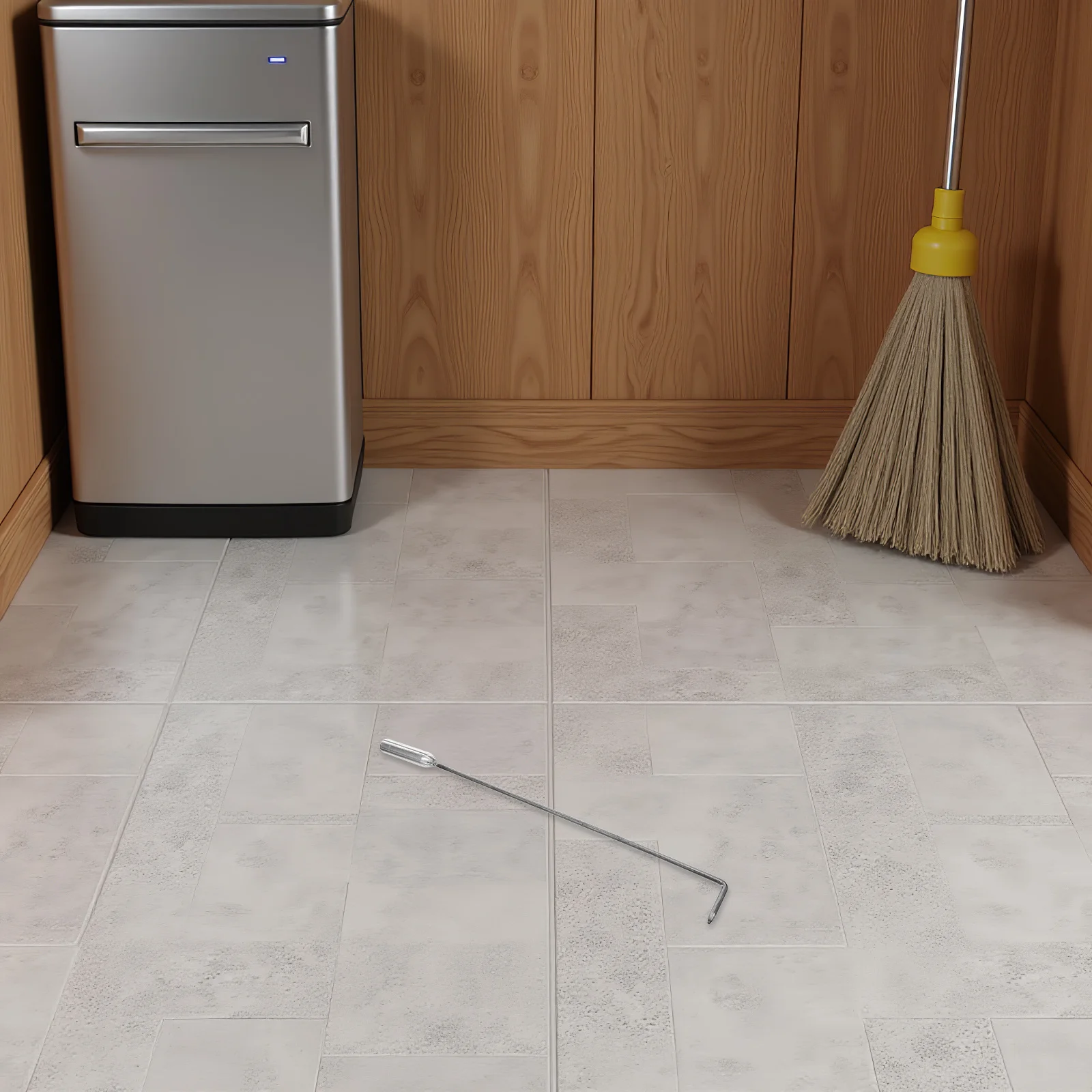 

1pc 16" Heavy Duty Fireplace Poker Iron Fire Hook For Wood Stove Long Handle Campfire Tool Fire Pit Outdoor Indoor Use