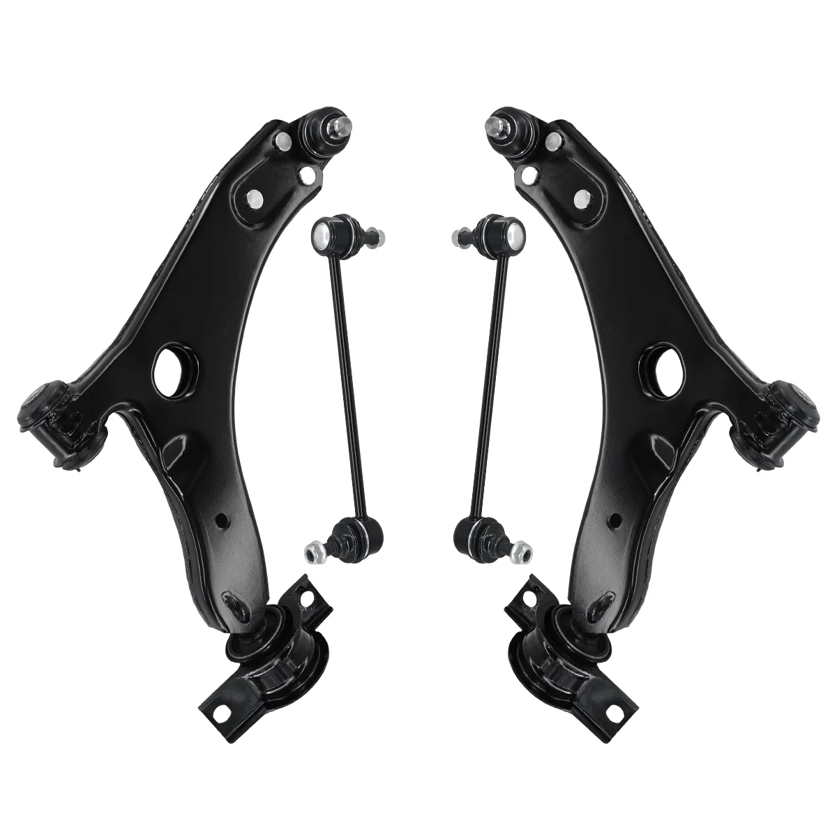 

Svenubee Front Control Arm Stabilizer Link 4pcs Set for Ford Focus 2004 2005 2006 2007 2008 2009 2010 K80408 K80407 K80066
