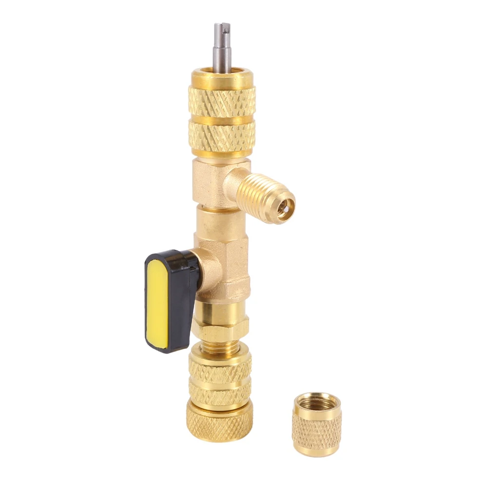 Средство для удаления и установки сердечника клапана SYW-2X с портом SAE двойного размера 1/4 и 5/16 для системы HVAC R22 R410A