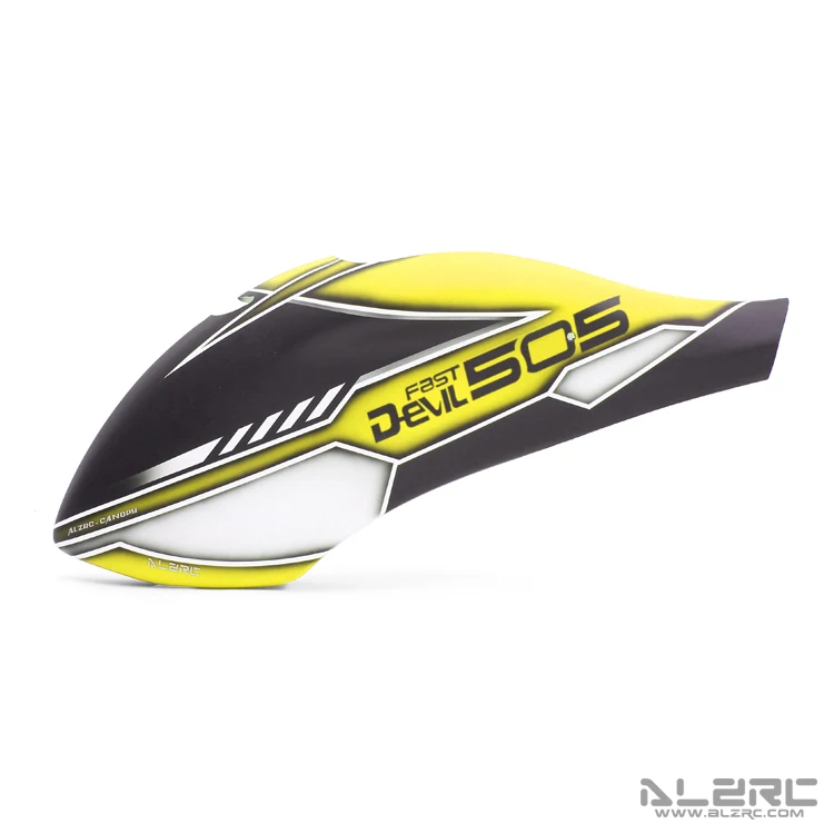 ALZRC - Devil 505 FAST Fiberglass Painting Canopy/Carbon Fiber Painting Tail Boom
