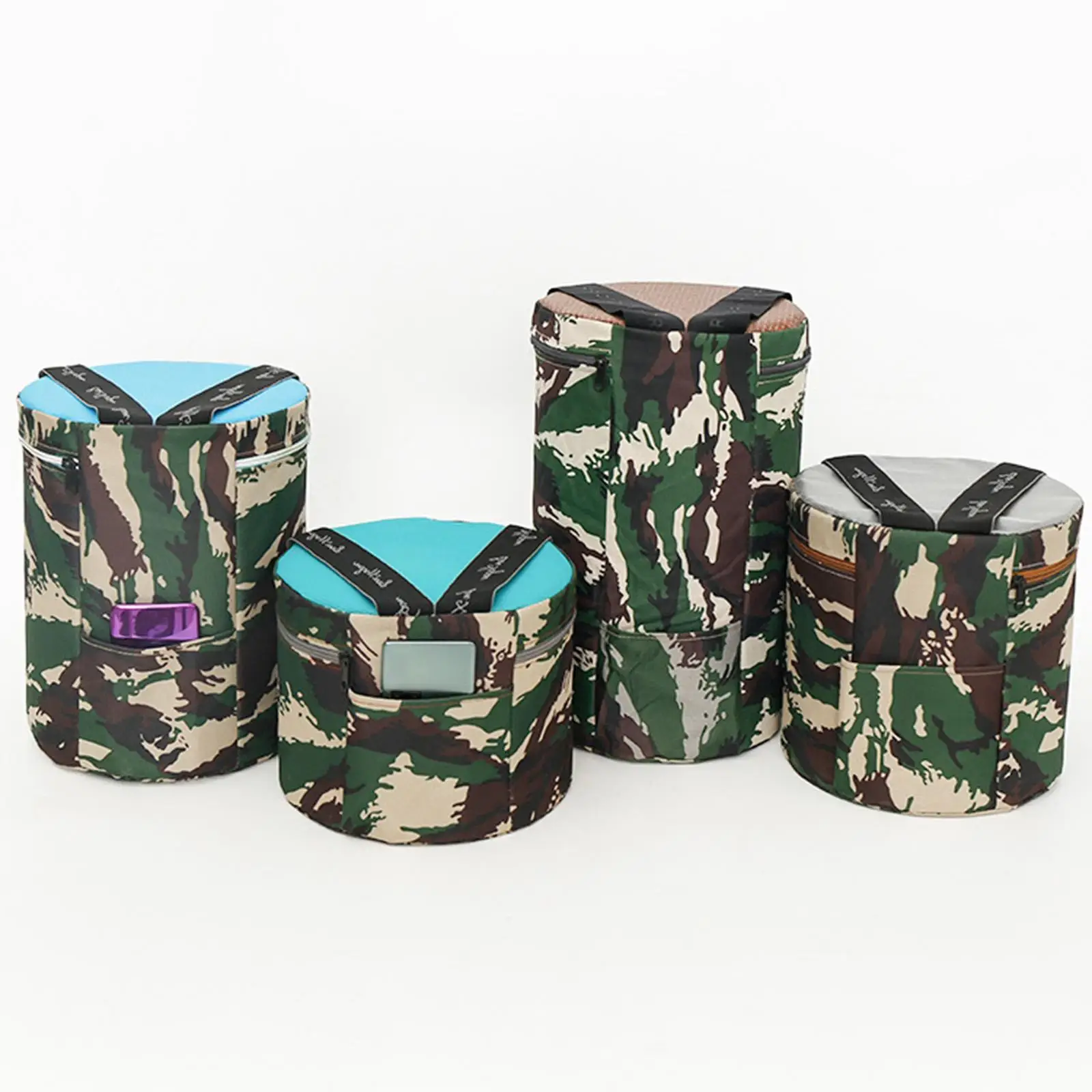 

Wearable Gardening Work Stool Portable Cushion Round Chair Durable EPP Plastic for Outdoor Events