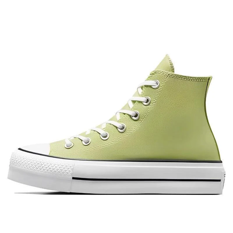 Converse All star Lif casual daily fashion anti slip wear-resistant high top canvas shoes for women