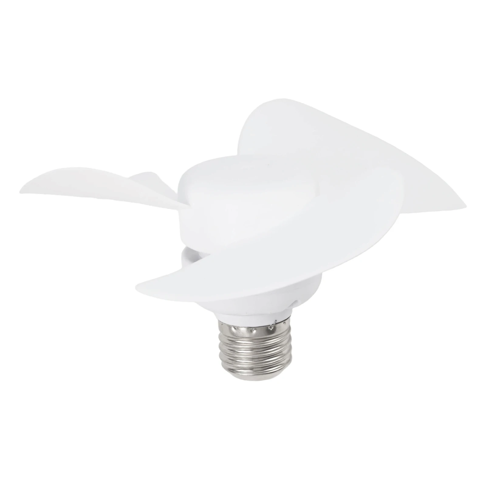 Ceiling Mounted Fan for E27 Fixture with Brushless Motor Design Quiet Air Delivery System for Bedrooms Living Rooms and Kitchens