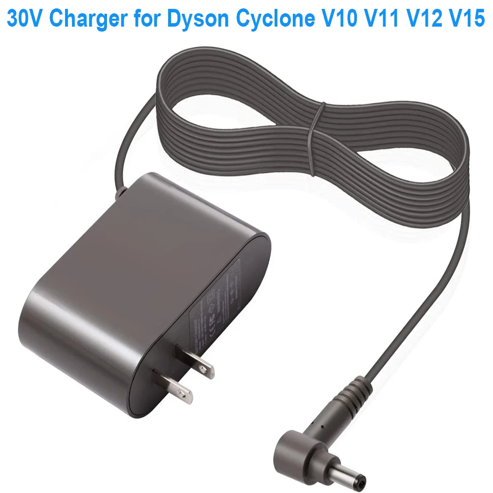 

Зарядное устройство 30,45 в для Dyson V10 V11, беспроводной вакуумный источник питания