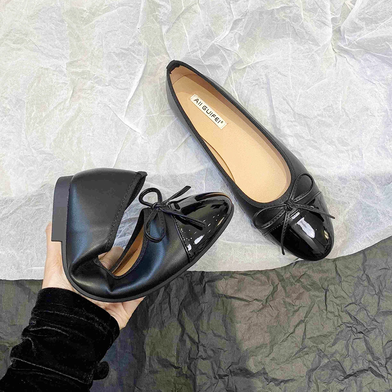 

Women's Round Toe Dress Flats Comfortable Bow Dressy Flats Shoes for Women