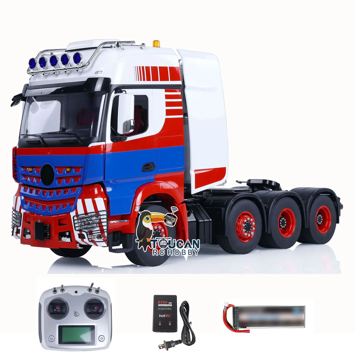 새로운 장난감 1/14 LESU 금속 섀시 8x8 RC 트랙터 트럭 DIY 도색 완료 제어 건설 기계 자동차 연기 소리 남아용