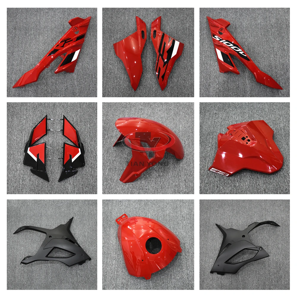 For S1000RR Bodywork Plastic parts Motorcycle Fairing Components 2023 2024 S1000 RR 23 24 Bright printed white red blue