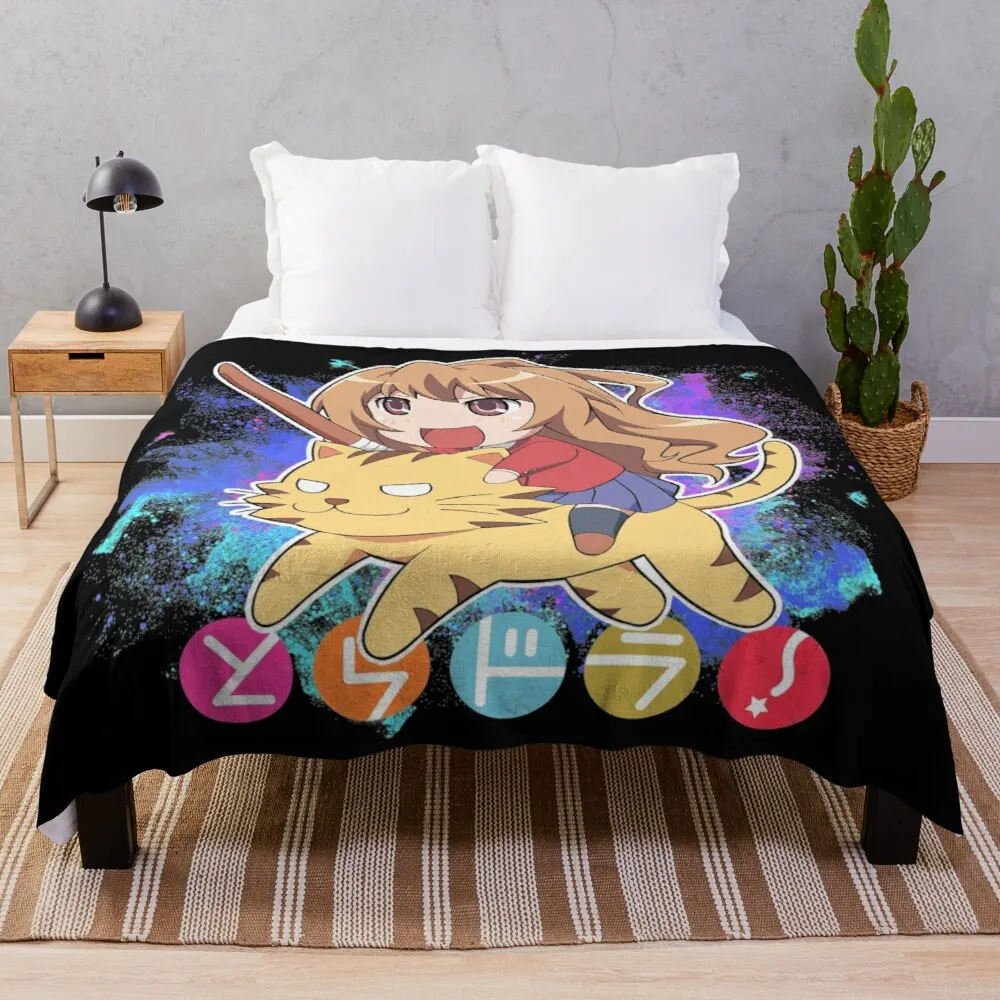 

Toradora Throw Blanket flannels brand blanket plush blankets