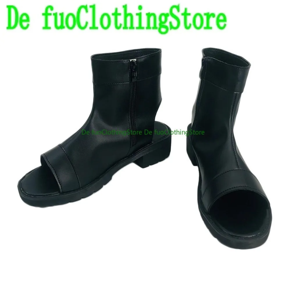 

DefuoClothing Sasuke Обувь для косплея Аниме Игра Ролевые костюмы для Хэллоуина Обувь Сапоги