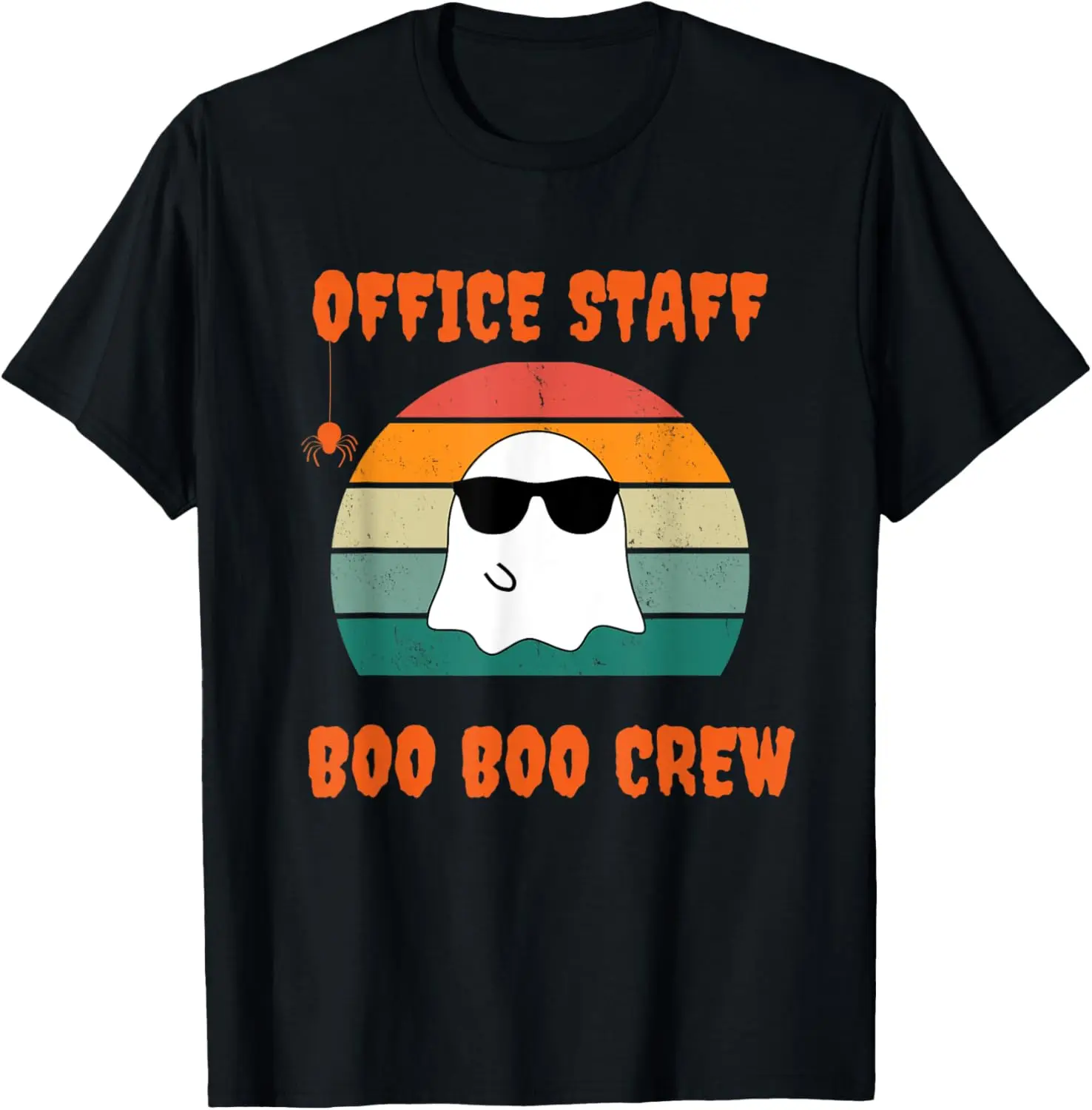 

Office Staff Ghost Boo Boo Crew - 2022 Funny Halloween T-Shirt