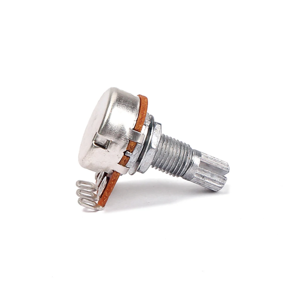 

Guitar Amp Potentiometer 500K Linear Audio B500K Solder Lugs Volume Control Full Size Split Shaft Fits Knobs A250K Ohm Mini