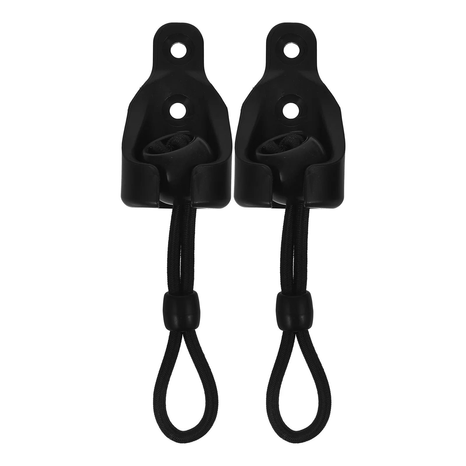 

2 Sets Windproof Rope Buckle Roller Shade Bungee System Blinds Fittings and Shades Cords Tie for Pom Plastic