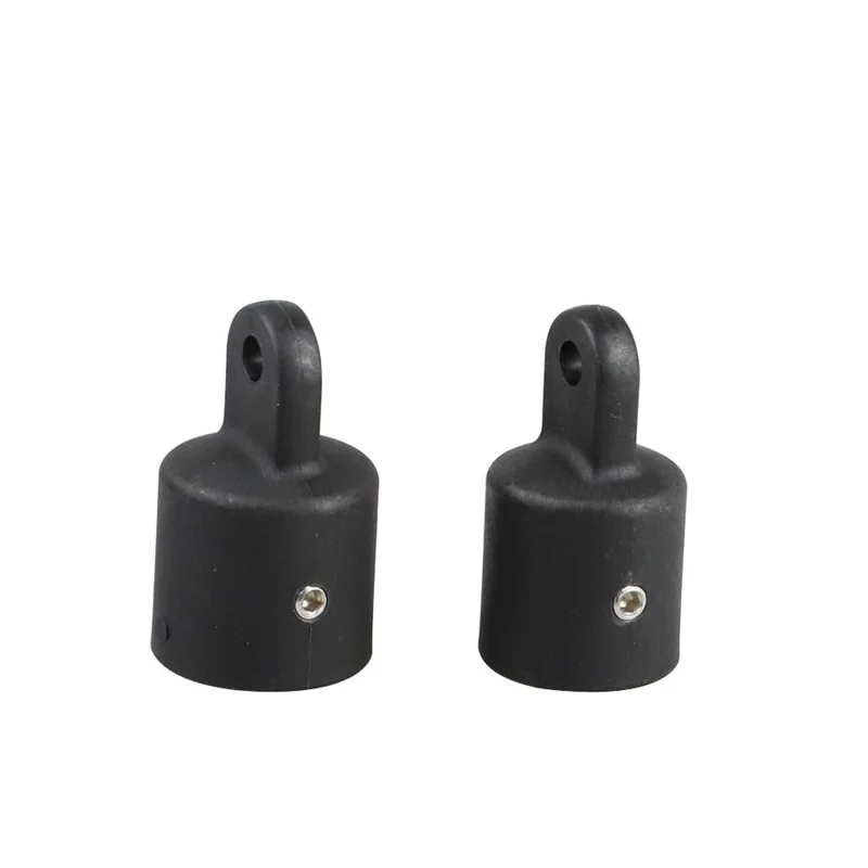 

2PCS Black Nylon Top Cap High Strength 22MM 25MM Marine Bimini Tops Plastic Bimini Fittings For Yacht Boat