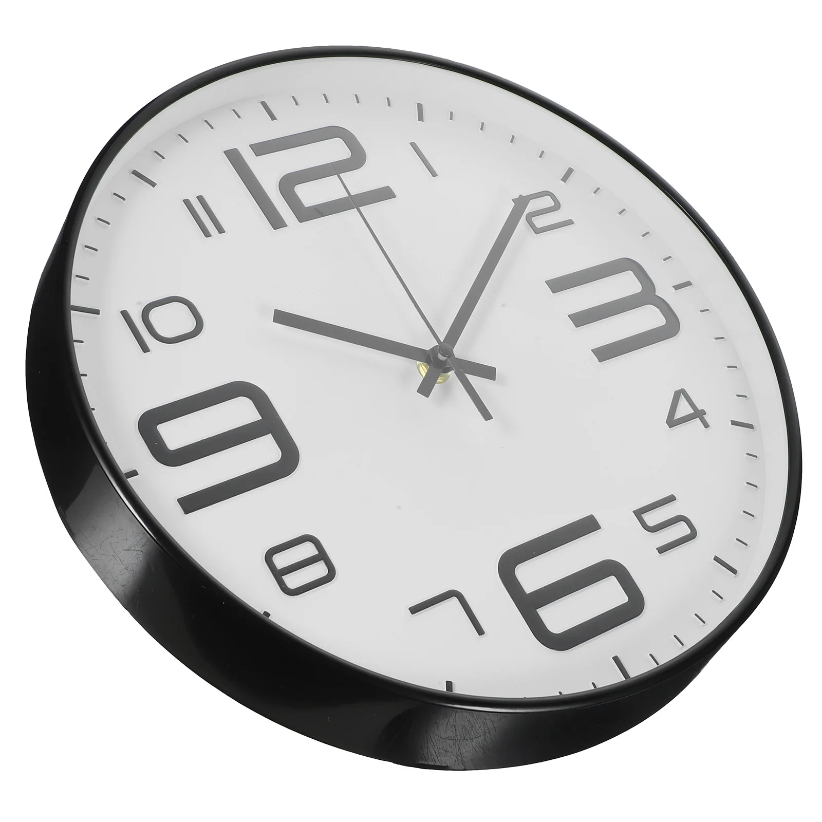 

Wall Clock Silent Non Ticking Modern Round Quartz Operated Simple Style Home Office Bedroom Decor Mute Hanging