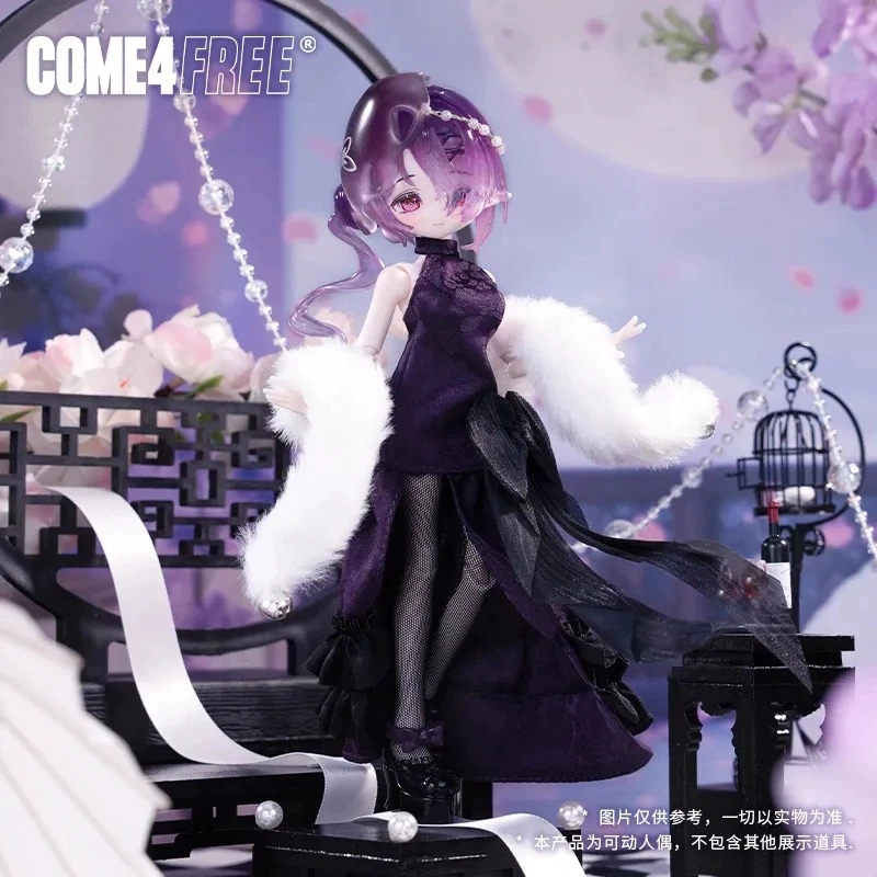 

In Stock Come4free Minty V3 Fortune Slip Spirit Mystery Boxes 1/8 Movable Pretty Doll Costume Bjd Doll Action Figure Toy Gifts