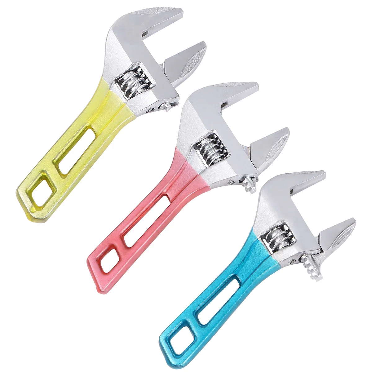 

Multifunctional Short Handle Adjustable Spanner 31Mm Max Opening For Faucet Valve Shower Durable Heavy Duty Tool