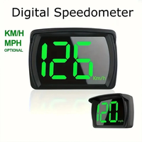 Car Universal GPS Speedometer Professional HUD Heads Up Display  ABS Digital Speed Meter Easy-to-read And Reliable Performance